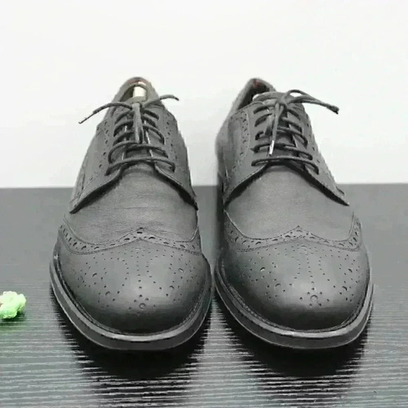 Donald Plinier Emerik Men’s Black Distressed Leath